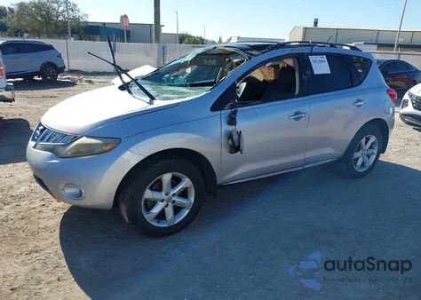 2009 Nissan Murano Sl from USA, damaged, VIN JN8AZ18U09W026636
